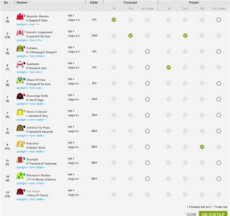 reverse forecast bet calculator|Forecast & Tricast Bets .